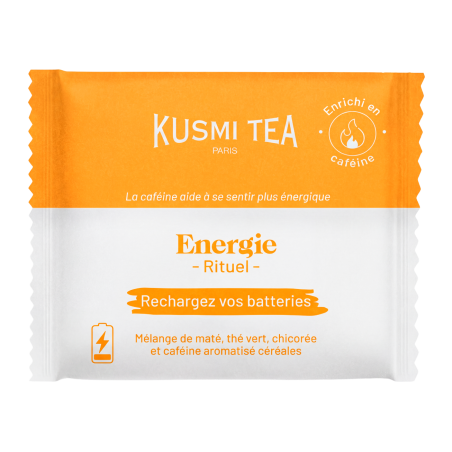 Rituel Energie bio - Etui carton 25 sachets KusmiPro - 50gr