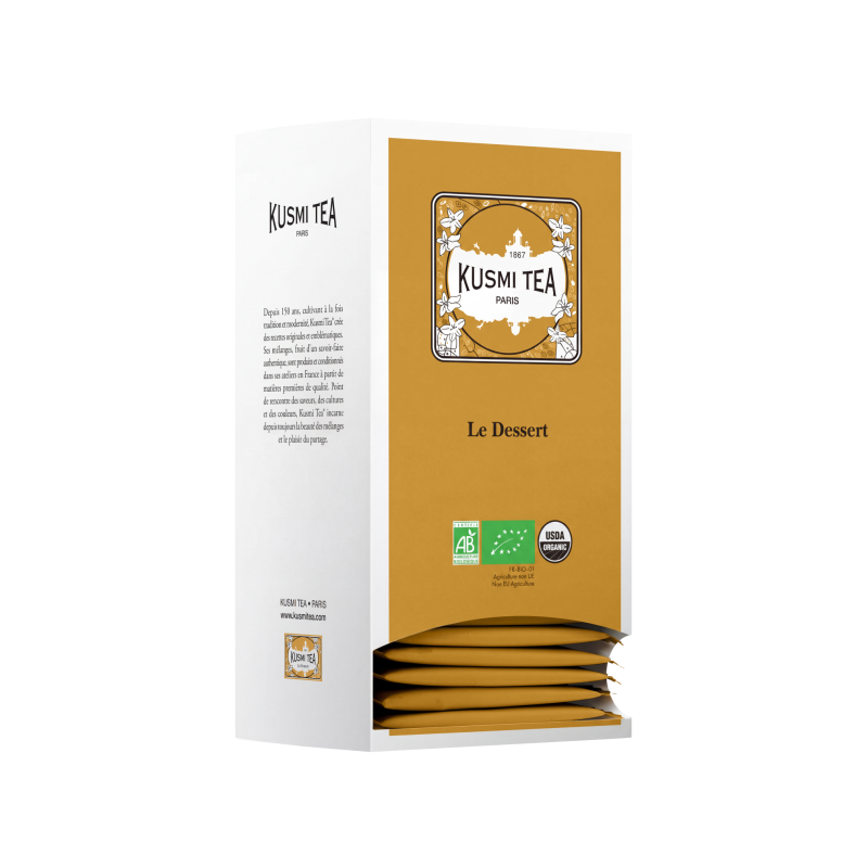 Le Dessert bio - Etui carton 25 sachets KusmiPro - 45g