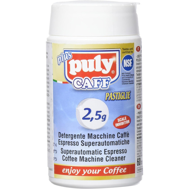 Puly Caff : Détergent pour machine automatique - Boite de 60 pastilles