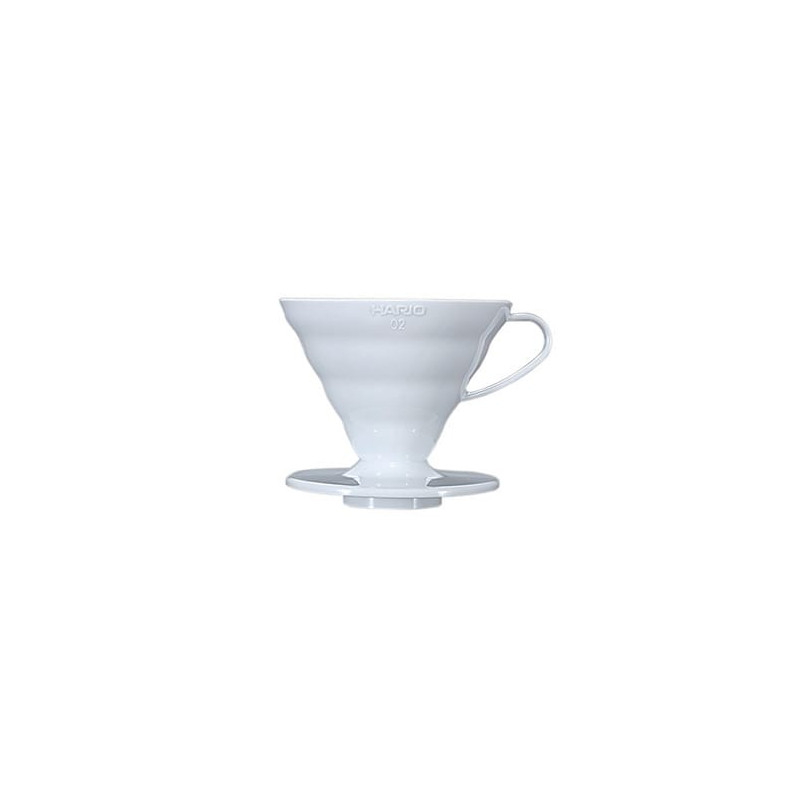 Dripper Hario V60 en céramique blanc 1/4 tasses