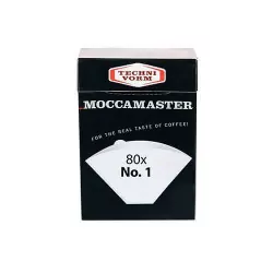 Filtres n°1 - Moccamaster boîte de 80 Moccamaster - 1