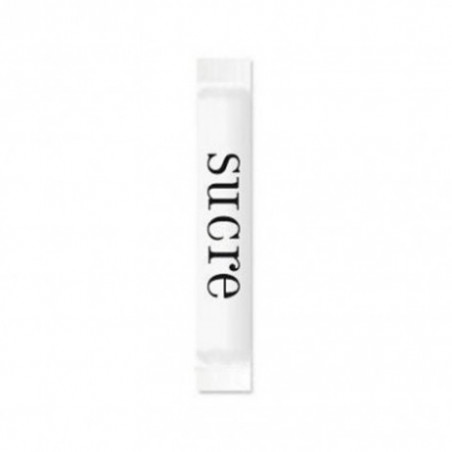 Sucre en poudre en sachet individuel 4 gr - carton de 500  - 1