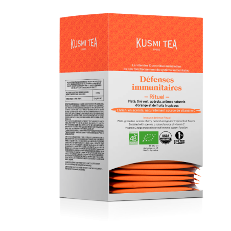 Thé Rituel Défenses Immunitaires bio Kusmi Tea - 25 sachets