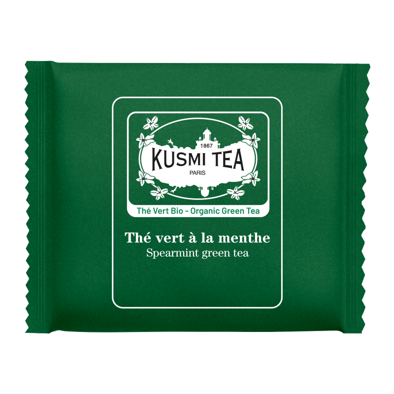 Thé vert à la menthe Bio Kusmi Tea - 25 sachets