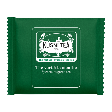 Thé vert à la menthe Bio Kusmi Tea - 25 sachets