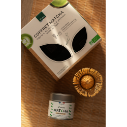 Coffret Thé Matcha Cérémonie Anatae + Fouet en bambou Chasen