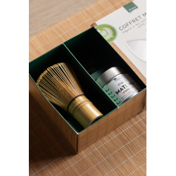 Coffret Thé Matcha Cérémonie Anatae + Fouet en bambou Chasen